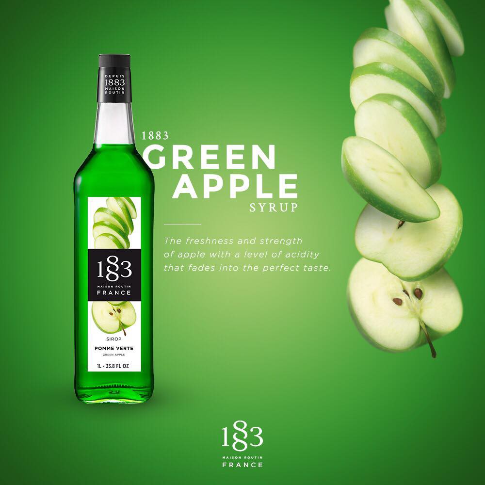 1883-น้ำเชื่อมกลิ่นกรีน-แอปเปิ้ล-1000-มล-1883-green-apple-syrup-1000-ml