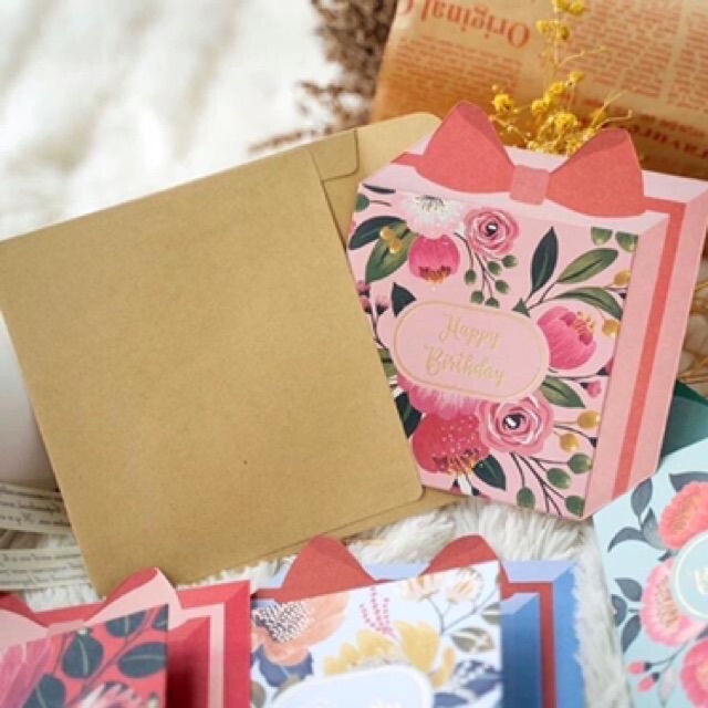 การ์ดอวยพร-greeting-cards-กล่องของขวัญ-4-แบบ