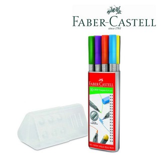 ปากกา FABER CASTELL เฟเบอร์คาสเทล ปากกาหัวเข็ม Grip Finepen 0.4 มม. บรรจุ 10ด้าม/กระปุก จำนวน 1กระปุก
