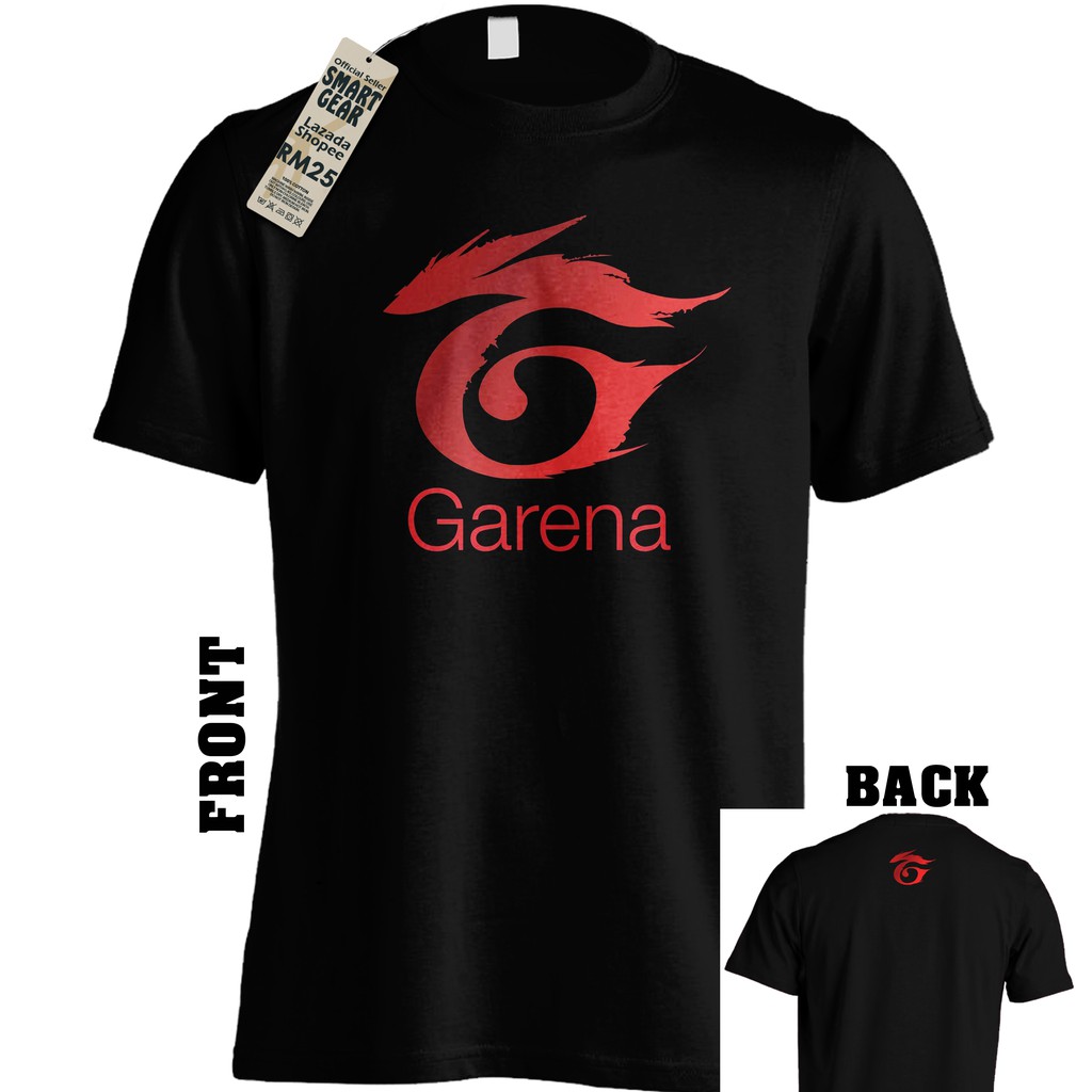 garena-gaming-esports-league-of-legends-free-fire-fifa-call-of-duty-pubg-gamer-mobile-playstation-pc-tshirt-100-cotton