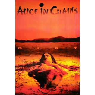 โปสเตอร์ วงดนตรี ร็อค Alice in Chains อลิซอินเชนส์ 2018 POSTER 24”x35” นิ้ว American Hard Rock Heavy Metal