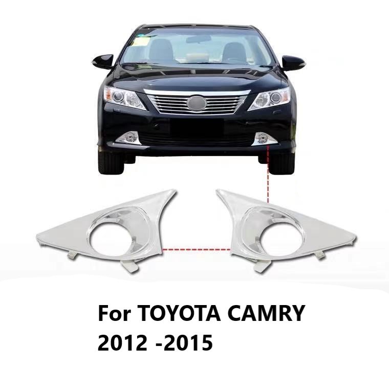 ฝาครอบไฟตัดหมอกกันชนหน้า-abs-โครเมี่ยม-สําหรับ-toyota-camry-2012-2013-2014-2015