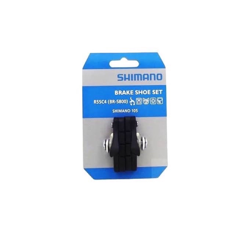 ผ้าเบรค-shimano-r55c4-br-5800-shimano-105