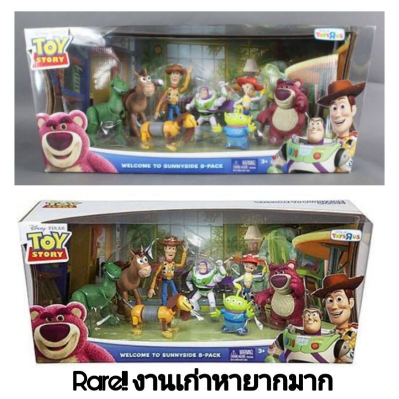 ลิขสิทธิ์-แท้-จาก-อเมริกา-disney-pixar-toy-story-exclusive-set-hello-sunnyside-action-figures-set-of-8