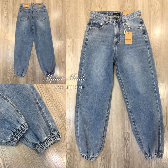 jh1593-ยีนส์ขาจั๊มมีs-xl-jeans-house