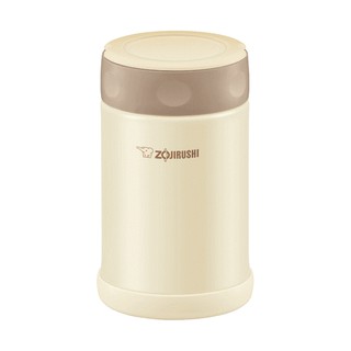 ZOJIRUSHI กระติกอาหารสุญญากาศ ขนาด 0.5 ลิตร สีครีม ภาชนะเก็บอุณหภูมิ