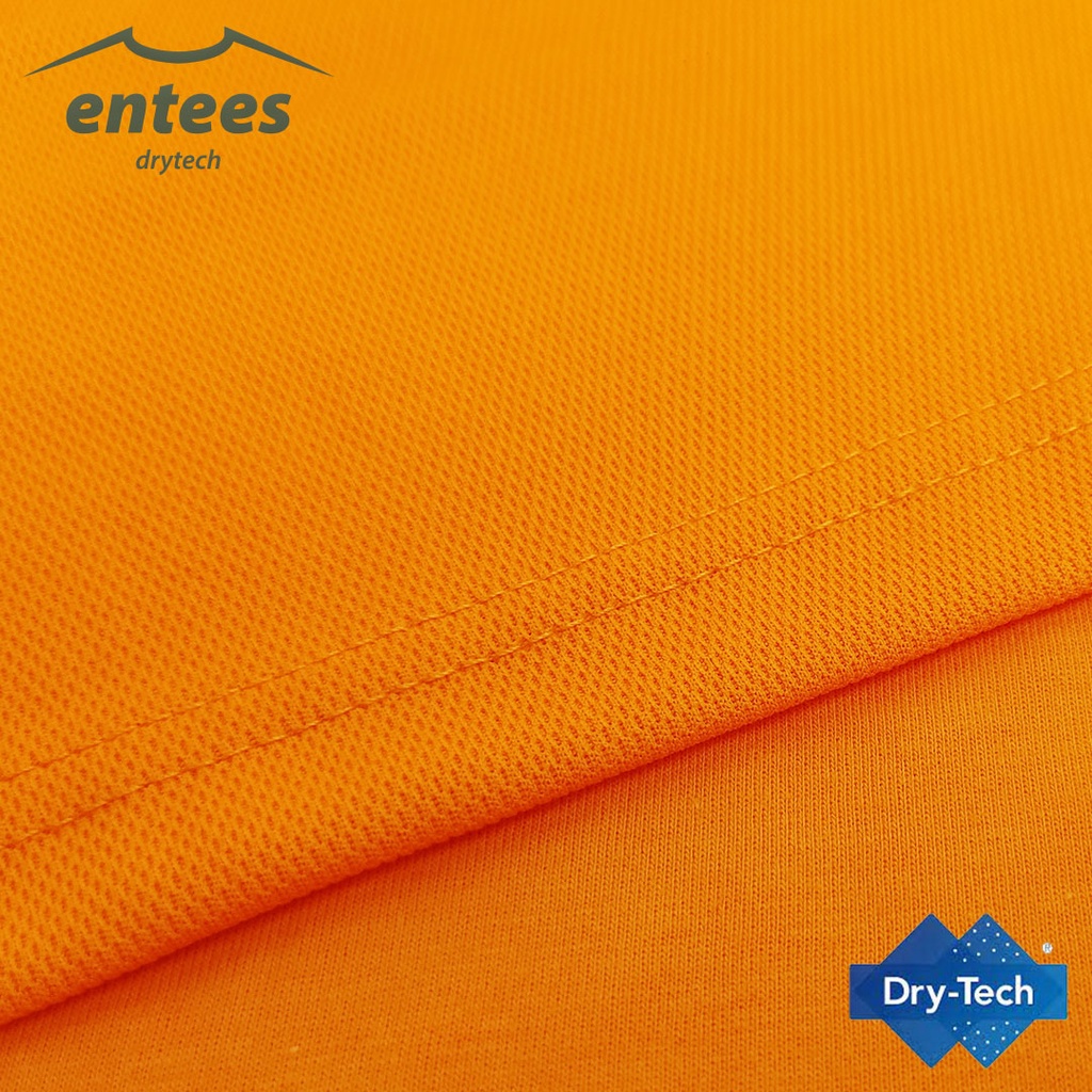 เสื้อโปโล-drytech-x2-สีส้ม-สีส้มอ่อน-ปกริ้วสีเหลือง-ขาว