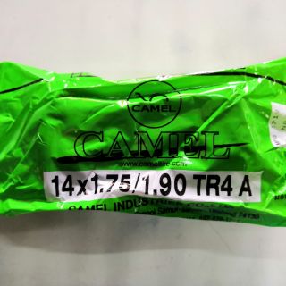 ยางในจักรยานเด็ก 14x1.75 / 190 ยางในคุณภาพจาก Camel ตราอูฐ