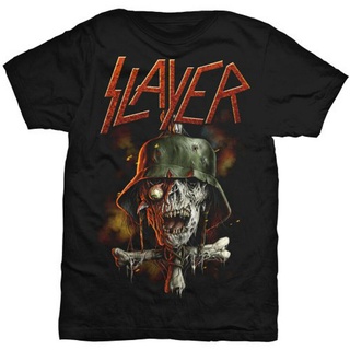 เสื้อยืดผ้าฝ้าย พิมพ์ลาย Slayer Soldier Cross .2 PAelha31OFiiin79สามารถปรับแต่งได้