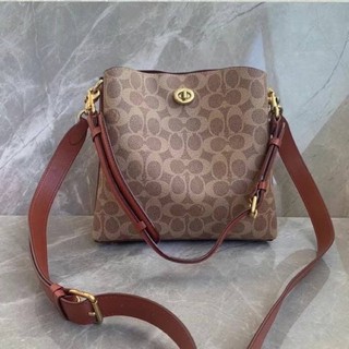 COACH Willow Shoulder bag canvas C3890