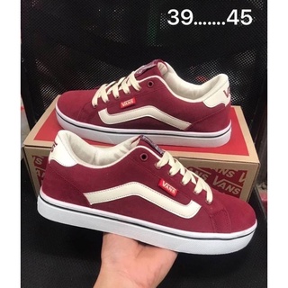 Vans รองเท้าผ้าใบผูกเชือก