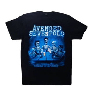 เสื้อวง avenged sevenfold A7X เสื้อยืดวงร็อคสามารถปรับแต่งได้