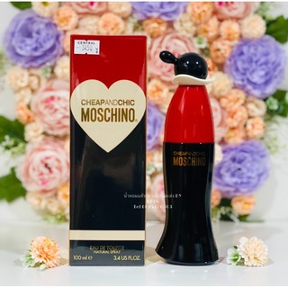 Moschino Cheap and Chic eau de toilette น้ำหอมแท้แบรนด์เนมเค้าเตอร์ห้างของแท้จากยุโรป❗️