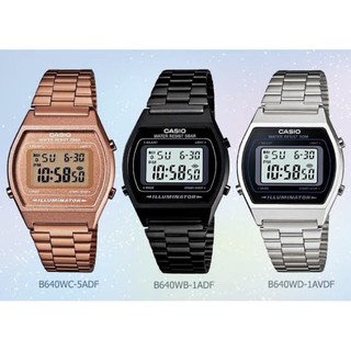 Casio รุ่น B-640WC-5/ B-640WB-1A/B-640WD-1