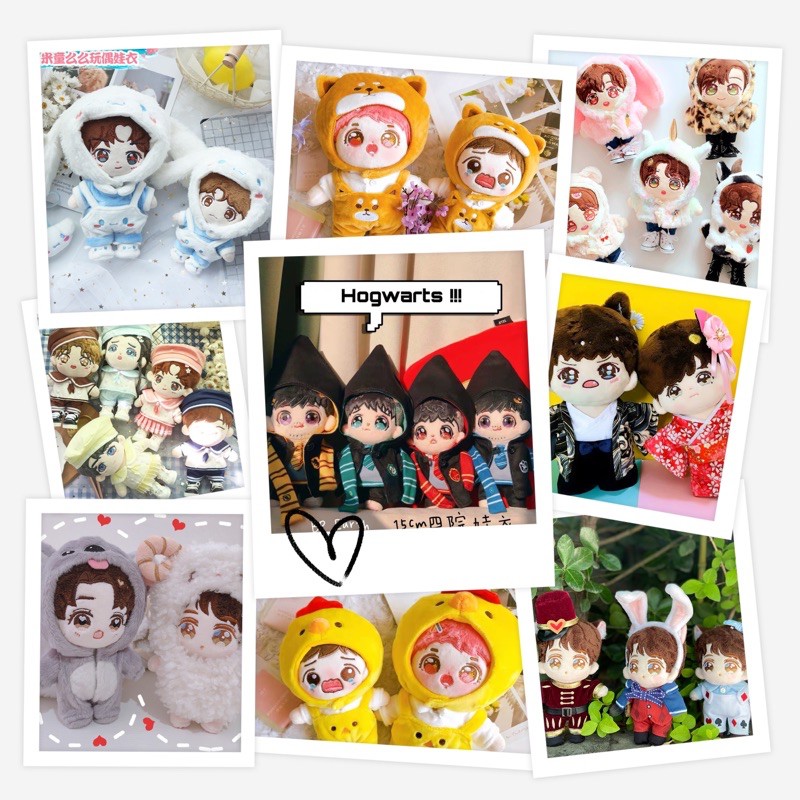 พร้อมส่ง-ชุดตุ๊กตา-20-cm-15-cm-10cm-กดสั่งได้เลย