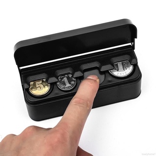 ภาพขนาดย่อของสินค้าCreative Storage Coins Purse Storage Box Euro Coin Dispenser Coin Holder Case High Quality Wallet Holders Money Boxes