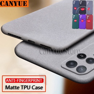 OPPO A16K A16 A16S A15 A15S A12 A12S A12E A7 A5S A3S Matte Soft TPU Case Anti Fingerprint Back Rubber Cover Shockproof Phone Casing Shell for / A 3s 5s 7 12 12s 15 15s 16 16s 16k