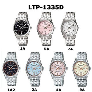 ภาพหน้าปกสินค้าCasio Standard Enticer นาฬิกาข้อมือผู้หญิง สายสแตนเลส รุ่น LTP-1335D ที่เกี่ยวข้อง