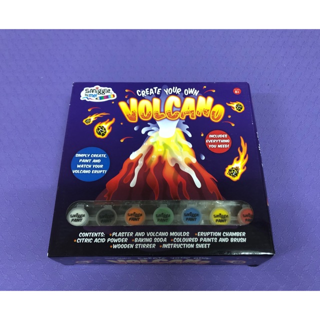 Smiggle Volcano Set ของแท้ (Create your own volcano) | Shopee Thailand