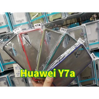 👍พร้อมส่งในไทย👍เคสขอบนิ่มหลังแข็งขุ่น For Huawei Y7a/Huawei Y7A