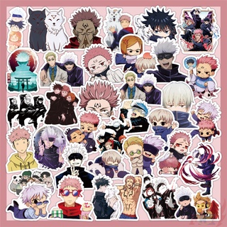 56Pcs/Set ☆ Jujutsu Kaisen สติ๊กเกอร์ ☆ DIY Fashion Waterproof Decals Doodle สติ๊กเกอร์