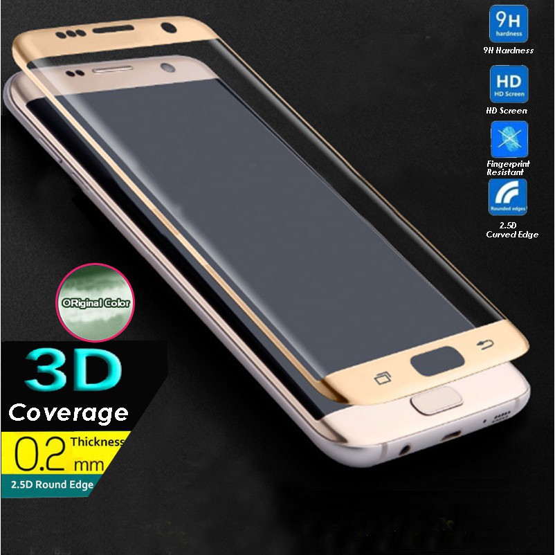 ภาพหน้าปกสินค้าฟิล์มกันรอยหน้าจอโทรศัพท์มือถือ Samsung S 7 Edge S 7 S 6 Edge 3dฟิล์ม