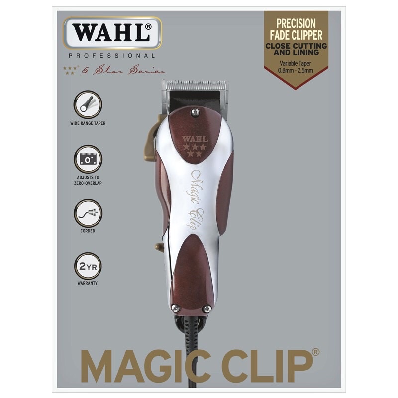 แท้-ปัตตาเลี่ยน-wahl-magic-clip-5-star-v5000-มีสาย-เครื่องแน่น-แข็งแรง-ทนทาน-เสียงเงียบ-ใช้งานง่าย-มีใบรับประกัน