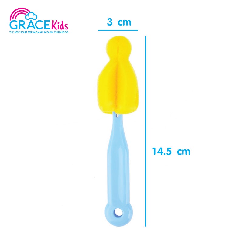 gracekids-แปรงล้างจุกนมหัวฟองน้ำแบบด้ามจับ-grace-kids-nipple-sponge-brush