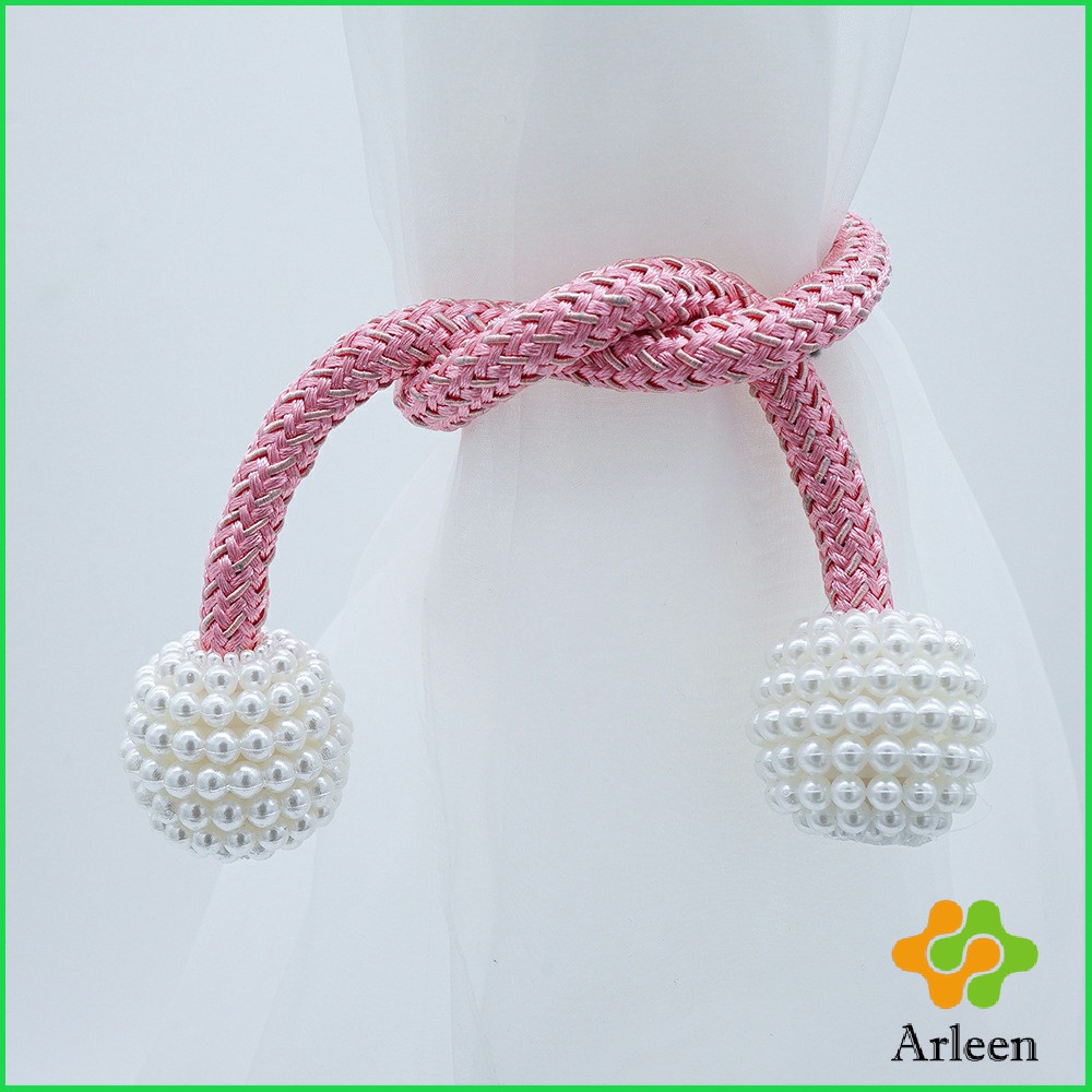 arleen-เชือกมัดผ้าม่าน-หัวแม่เหล็กสําหรับผูกผ้าม่าน-curtain-tie-buckle