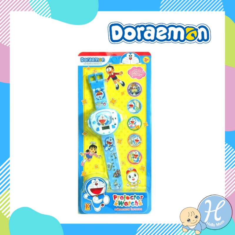 Doraemon ลิขสิทธิ์แท้ นาฬิกาเด็ก ฉายภาพดิจิตอล โดราเอมอน Projector ...