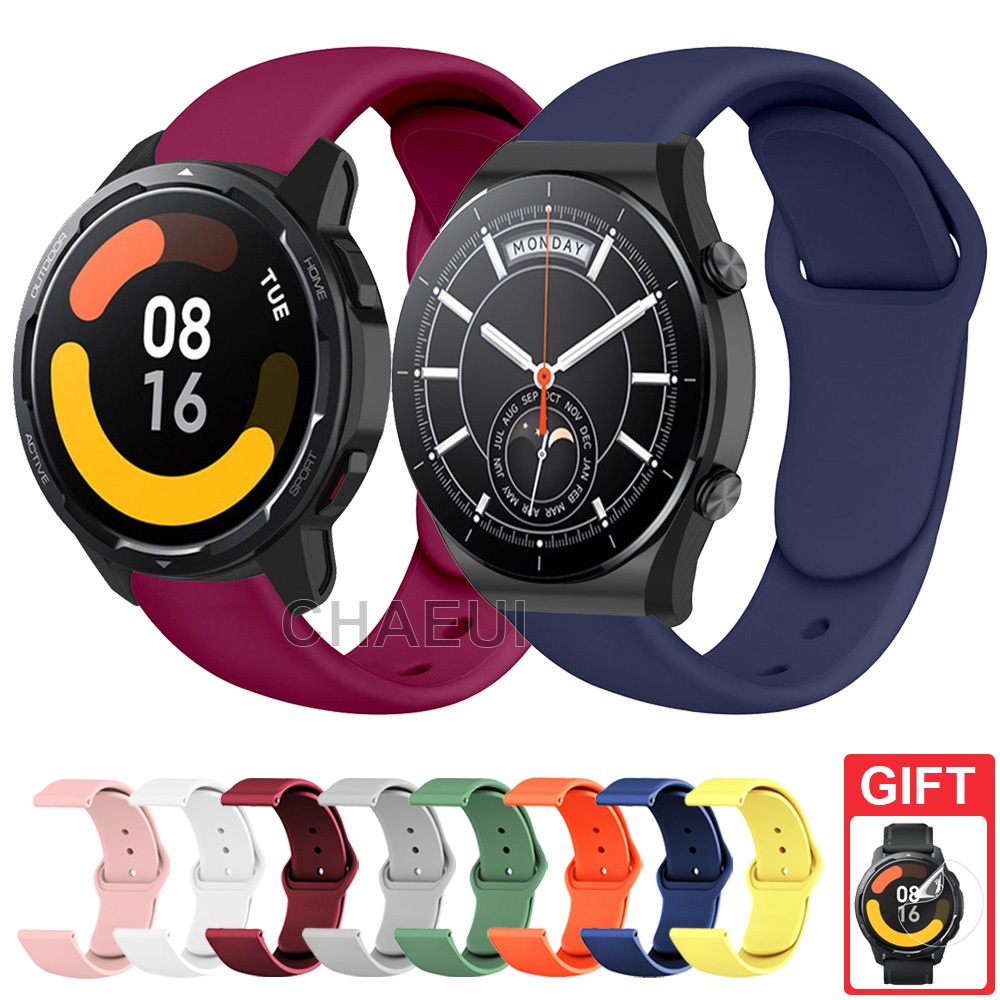 ภาพหน้าปกสินค้าสายนาฬิกาข้อมือซิลิโคน 22 มม. แบบเปลี่ยน สําหรับ Xiaomi Watch S1 Active Mi Watch Color 2