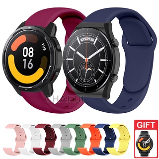 ภาพขนาดย่อของสินค้าสายนาฬิกาข้อมือซิลิโคน 22 มม. แบบเปลี่ยน สําหรับ Xiaomi Watch S1 Active Mi Watch Color 2