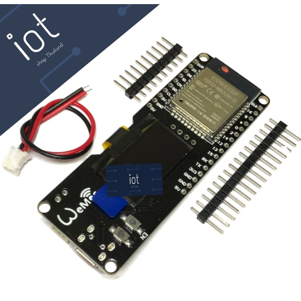 ESP32 OLED Wemos WiFi Module+ Bluetooth Dual | Shopee Thailand