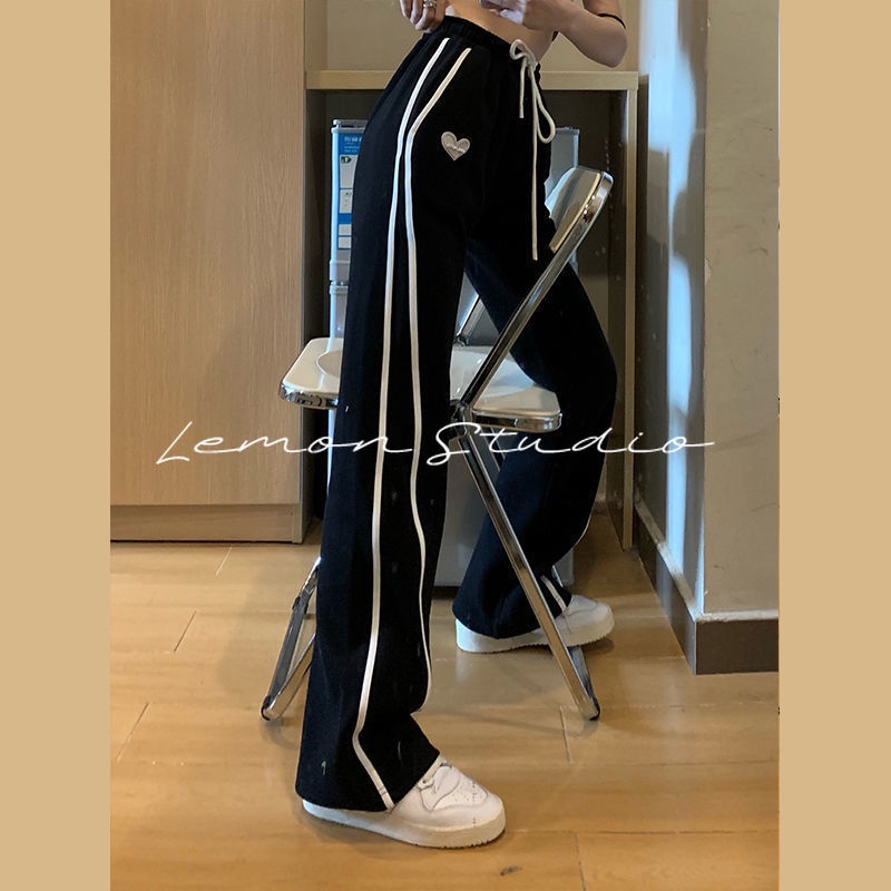 lemon-studio-กางเกง-กางเกงขายาว-รุ่นยาว-สีดำ-11079