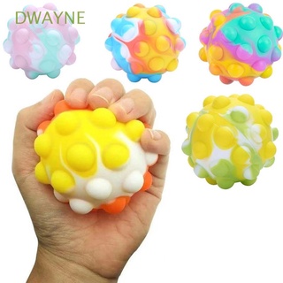 DWAYNE Party Favors Squeeze Elastic Ball Aldult Gift Antistress Cube 3D Antistress Cube Round Ball Figet Toys Kid Toy Rainbow Ball Stress Relief Anti Stress Popit 3D Ball