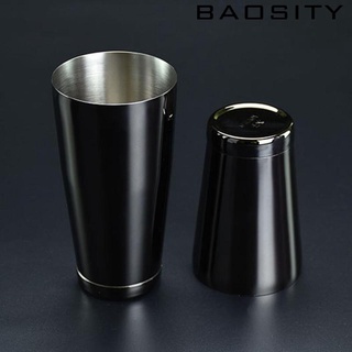 [Baosity*] Boston Shaker Boston Cocktail Set 800ml and 500ml Silver Bartending Mixer/Cocktail Mixer/Boston Shaker