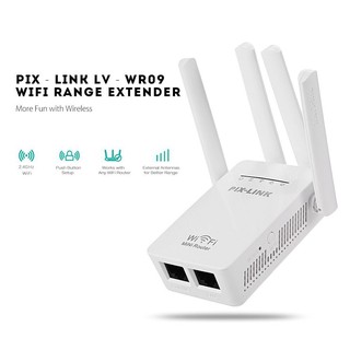 ภาพขนาดย่อของภาพหน้าปกสินค้าWifi Repeater PIXLINK LV-WR09 300M Bps Wireless WiFi Router ตัวกระจายสัญญาณไวไฟ จากร้าน neugadget บน Shopee ภาพที่ 4