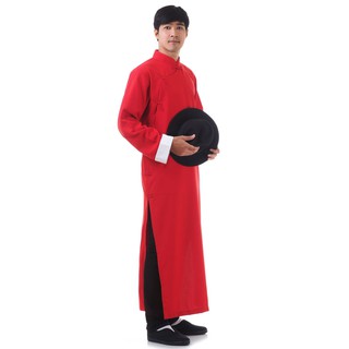 สินค้า ชุดเจ้าพ่อเซี่ยงไฮ้ ชุดกังฟูยาว เสื้อกังฟู เสื้อจีนชาย เสื้อตรุษจีน  ชุดจีน RML5