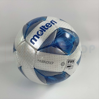 ภาพหน้าปกสินค้า[ของแท้ 100%] ลูกฟุตบอล ลูกบอล Molten F5A4800 เบอร์5 ลูกฟุตบอลหนัง PU ชนิดพิเศษ ของแท้ 100% รุ่นใช้แข่งขัน FIFA PRO ที่เกี่ยวข้อง