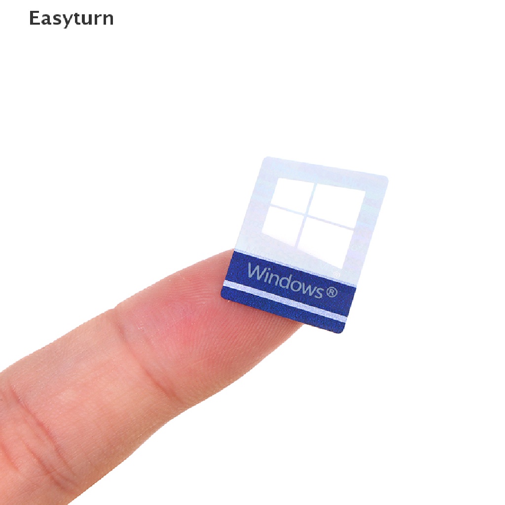 easyturn-สติกเกอร์โลโก้-windows10-win10-win11-สําหรับตกแต่งแล็ปท็อป-1-ชิ้น