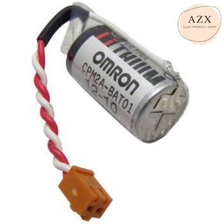 ถูกสุด! ER3V Toshiba/ Omron CPM2A-BAT01 3.6V CPM2A CQM1H PLC แบตเตอรี่ลิเธียม แจ็คน้ำตาล สินค้าพร้อมส่ง