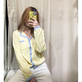 ภาพหน้าปกสินค้าCandy Cardigan เสื้อไหมพรมแขนยาว เสื้อไหมพรม ที่เกี่ยวข้อง