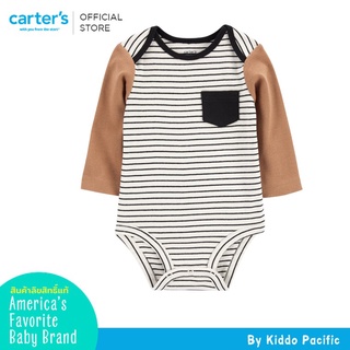 Carters Bodysuit 1Pc Stripes L9 คาร์เตอร์เสื้อผ้าชุดบอดี้สูทพิมพ์ลาย