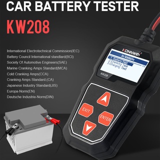 ราคาMB KW208 12V Automotive Battery Analyzer Battery Tester BST200 PB100BT500