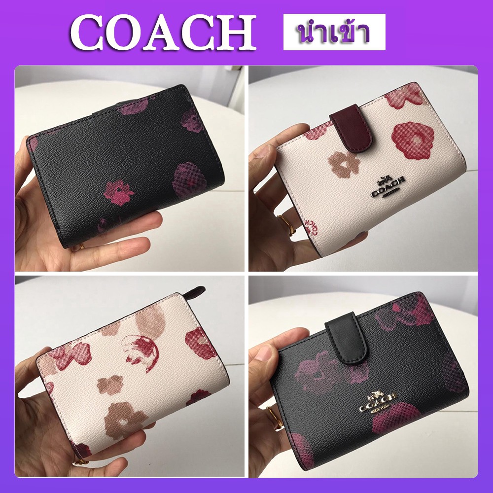 coach-กระเป๋าสตางค์แบรนด์เนม-f39127-กระเป๋าสตางค์ผู้หญิง-กระเป๋าสตางค์หนัง-กระเป๋าสตางค์-forever