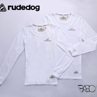 Rudedog ้สื้อยืดแขนยาว สีขาว รุ่น Basic (ราคาต่อตัว)
