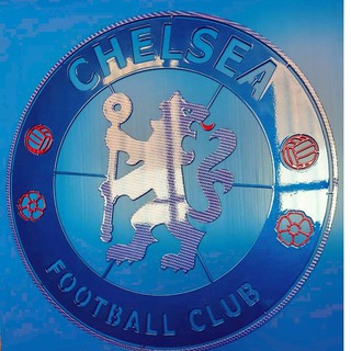 CHELSEA โลโก้ เชลชี เหล็กตัดเลเซอร์ ขนาด 60*60 cm. ทำสีเหมือนจริง พ่นสี2k ทนทุกสภาวะอากาศ ติดได้ทุกที่ภายนอกภายในอาคาร