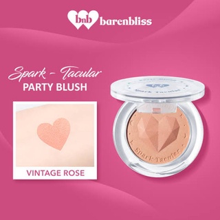 barenbliss Spark-Tacular Party Blush บลัชไมโครสมูท เกลี่ยง่ายเป็นธรรมชาติ ติดทนตลอดวัน