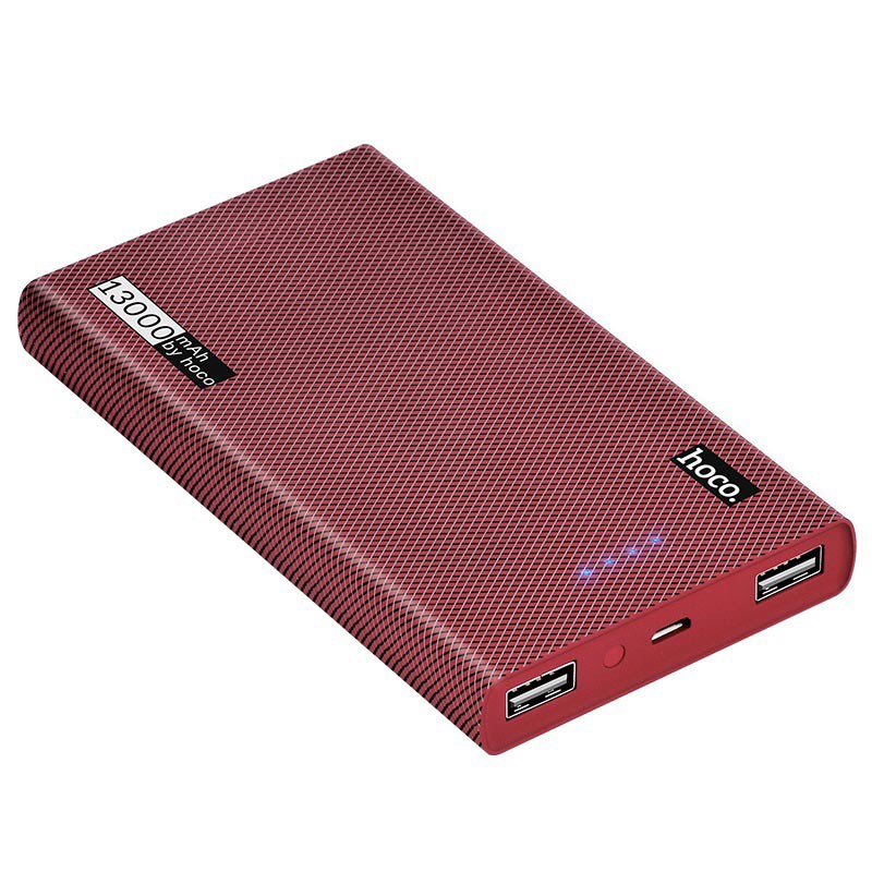 hoco-power-bank-b36-wooden-เอาต์พุต-usb-คู่-13000mah