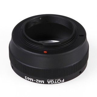 ภาพขนาดย่อของภาพหน้าปกสินค้าแหวนอะแดปเตอร์สําหรับเลนส์ m 42 lens to micro 4/3 olympus panasonic dslr camera จากร้าน yoyo2018.th บน Shopee ภาพที่ 2